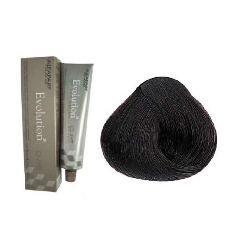 Alfaparf Evolution of the Color CUBE hajfesték - 4NB 60ml Medium Warm Natural Brown képe 1